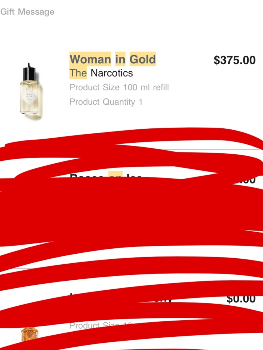 Used, half full Kilian Woman in Gold EDP Refill - Picture 12 of 12